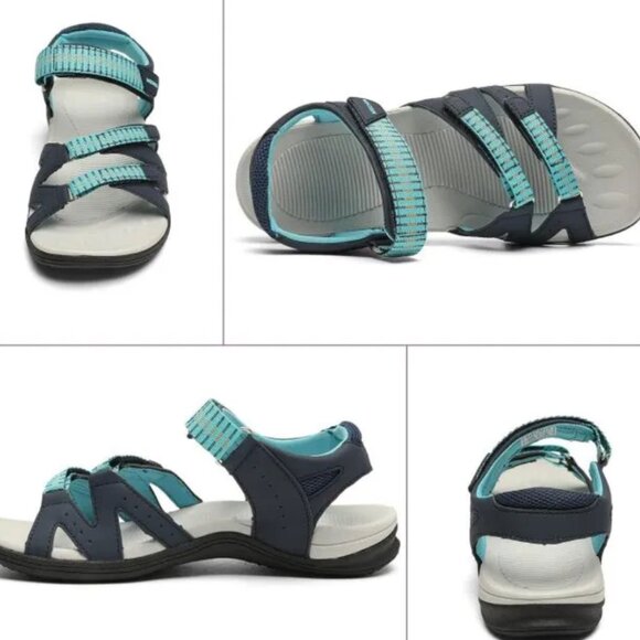 Megnya Adjustable Strap Sport Sandals | EU 37 (US Women's 6.5–7) (NWOT) - Picture 1 of 6